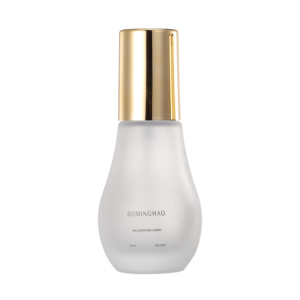 Hot Sale 30ml Essence Skin Cream Pressure Pump Bottle Pearl White Serum Bottle Pump Foundation Glass Bottle