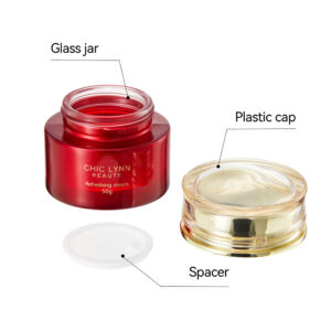 High Quality 50ml 120ml Square Glass Lotion Bottles Flat Shoulder Pump for Cosmetic Serum Packaging Green White Color Face Cream