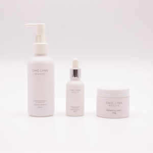 Hot Sale White Matte Eco-friendly Recyclable Skincare Glass Lotion Pump Bottle with Screw Cap for Face Cream and Serum