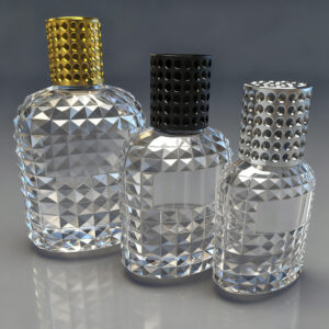 Oem/odm Empty Luxury Refillable Perfume Bottle 30/50/100ml Cylinder Glass Metal Plastic Cap Portable Travel Pump Sprayer Silk