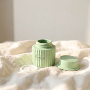 Wholesale Frosted Glass Cosmetic Jar 100ml 100g Odm Custom Facial Cream Container