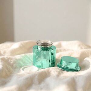 Personal Label Bulk 100g 100ml Glass Cosmetic Jar OEM Custom logo Skincare Packing Vessel
