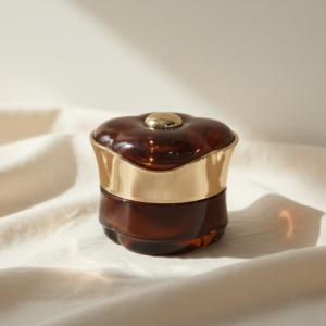 Personal Label Luxury Cosmetic 100Ml Glass Cosmetic Jar for Cream