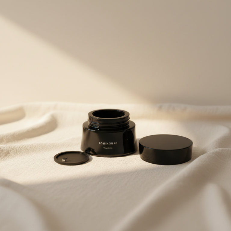 50g 100g Luxury Body Scrub Container High Quality Glass Face Cream Eye Cream Cosmetic Jars With Lids