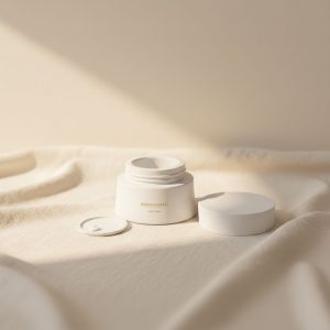Personal Label 50g 100g Round Empty Glass Eye Cream Cosmetic Jars
