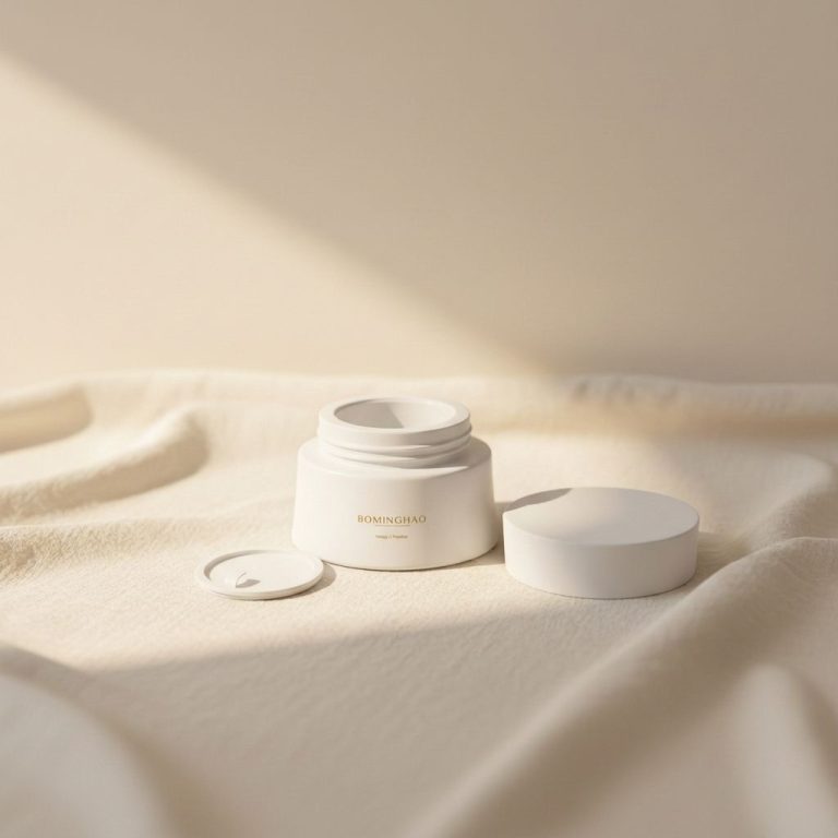 Personal Label 50g 100g Round Empty Glass Eye Cream Cosmetic Jars