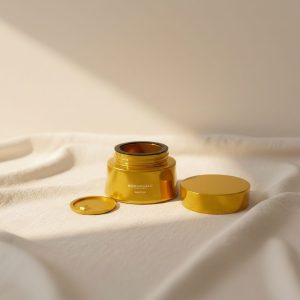 Factory Oem Luxury Cosmetic Glass Jars Suppliers With Box Clear Cosmetic Lotion Containers Empty Cream Glass Jars